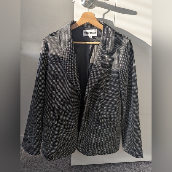 Steve Madden rhinestone blazer - Picture 4 of 7
